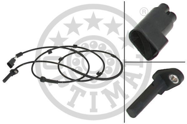 ARKA ABS KABLOSU SENSORU SAG TRANSIT V347-V348 TT9 - OPTIMAL - OEM 6C112B372BE