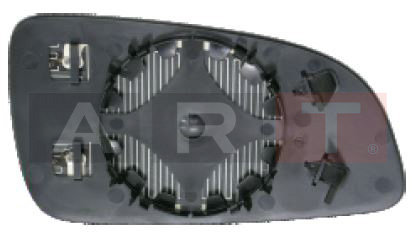 DIŞ DİKİZ AYNA CAMI ISITMALI ASFERİK KÜÇÜK TİP SOL - ART - OEM 6428786