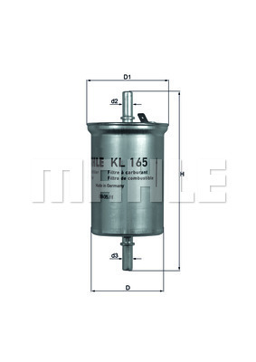 YAKIT FILTRESI SMART OM660 CITY-COUPE (450) FORTWO Coupe (451) - MAHLE - OEM Q0002591V004000000