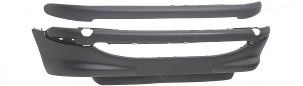 TAMPON ÖN SİSSİZ SPORT TAMPON BANDLI KOMPLE SİYAH PEUGEOT 206 1998> 7401N2 - PHIRA - OEM 7401X9