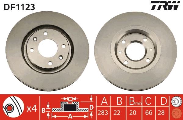 ÖN FREN AYNASI P306 (93-01) P405 (92-95) XANTIA (9 - TRW - OEM 4246.V3