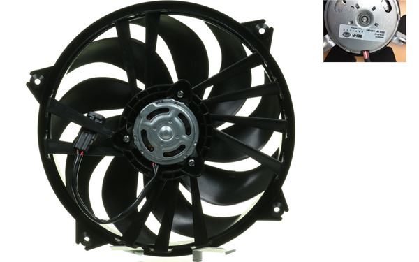 FAN MOTORU PARTNER-BERLINGO-JUMPY-P307-P308-P3008-P5008-RZC-C4 I-II-DS4-DS5 1.6 16V HDI-THP 2.0 HDI - MAHLE - OEM 9828719880