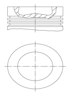 VAG 79.5 MM STD - MAHLE
