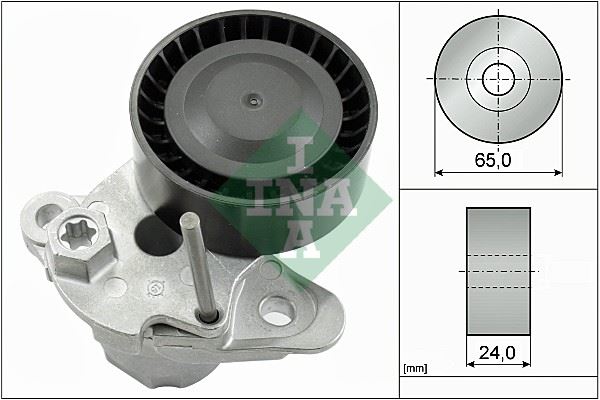 ALTERNATÖR GERGİ RULMANI ( KUTUKLU ) GOLF7-PASSAT-JETTA-A3-TIGUAN-POLO-SCIROCCO 14=> 1.0-1.2-1.4 TSI - INA - OEM 04E145299L