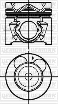 PISTON SEGMAN STD ERA DIZEL 06-> / CERATO 1.5 D...