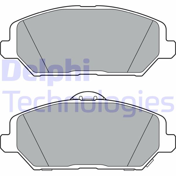 ÖN FREN BALATA HYUNDAI İ30 1.4L T-GDİ 7 vites 17-> / 1.6L CRDİ 17-> / KIA CEED 1.4L 1.6L 18-> - DELPHI - OEM 58101G4A10