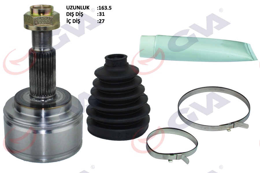 AKS KAFASI DIŞ ÖN MASTER 3-MOVANO II 2.3 DCİ 6 VİT - GVA - OEM 8200842365