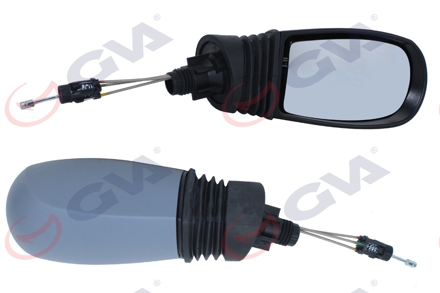 DIŞ DİKİZ AYNASI SAĞ PUNTO 04> MEKANİK+ASTARLI+KONVEKS VM-156PR - GVA