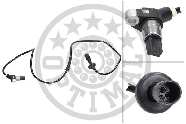 TEKERLEK HİZ SENSÖRÜ CORRADO53I)-GOLF III1H1)-GOLF III Cabriolet1E7)-GOLF III Variant1H5)-VENTO1H2) - OPTIMAL - OEM 1H0927807A