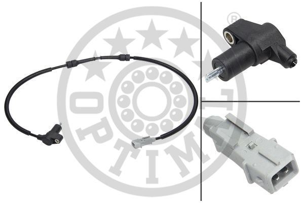 TEKERLEK HİZ SENSÖRÜ EVASION22-U6)-JUMPYU6U)-JUMPY KastenBS_-BT_-BY_-BZ_)-JUMPY Pritsche/Fahrgestell - OPTIMAL - OEM 1482480080