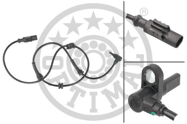 ABS SENSÖRÜ ÖN SAĞ-SOL FIAT BRAVO II 07>14 STİLO 04> - OPTIMAL - OEM 46816928