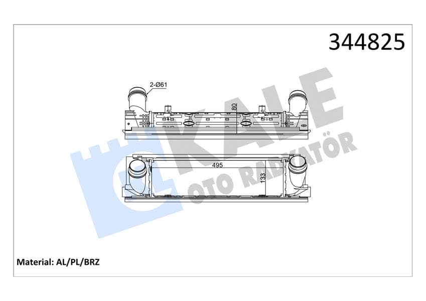 TURBOSARJ RADYATORU BMW N13 N47 B47 F20 F21 F22 F2...