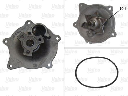 SU POMPASI CHRYSLER VOYAGER 3.3/3.8 - VALEO - OEM 4448878