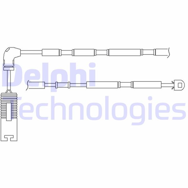 BALATA FISI ARKA BMW E85 E86 - DELPHI - OEM 34356757896