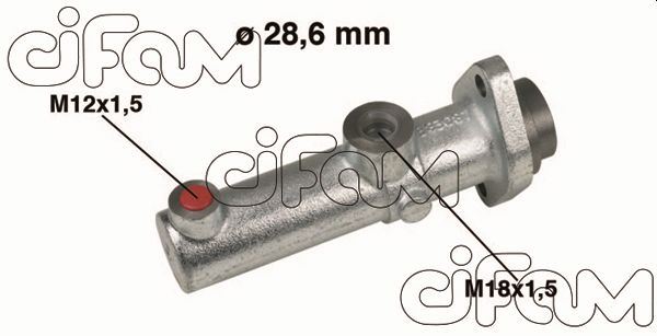 FREN ANA MERKEZ IVECO TRUCK 79 : 79.14. 79.13 ZETA / 95 : 95.14 ZETA - CIFAM - OEM 4804131