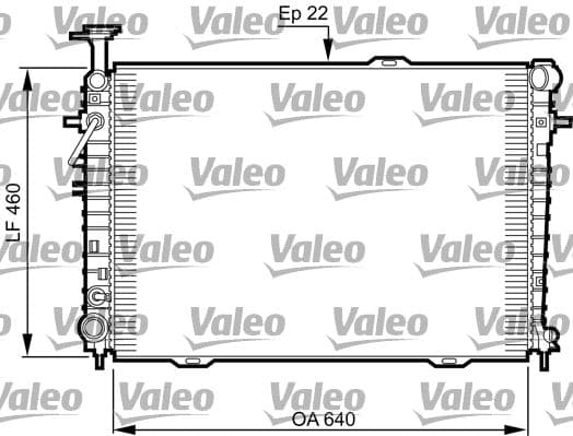 RADYATÖR HYUNDAI TUCSON-KIA SPORTAGE 2.7 (04-10) (...