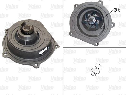 DEVIRDAIM POMPASI LAND ROVER 20T4H 20T2N DISCOVERY I LJ FREELANDER I L314 . HONDA CIVIC VI ACCORD VI - VALEO - OEM PEB102010