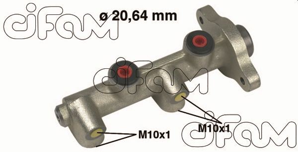FREN ANA MERKEZİ (20.60mm) CORSA C 00>06 COMBO C 00>12 1.0-1.2-1.4-1.3DTI-1.7DTI 00>ABS`LI - CIFAM - OEM 93177770