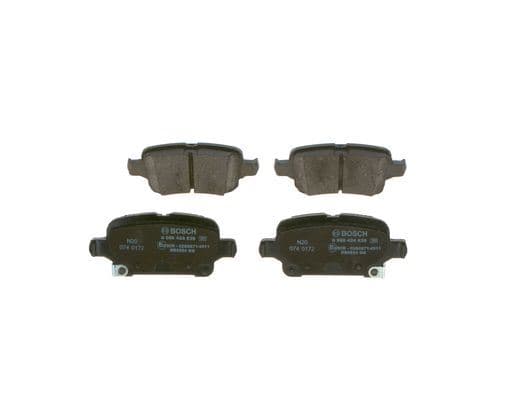 ARKA FREN BALATASI OPEL ASTRA K 1.0-1.4-1.4T-1.6T-...