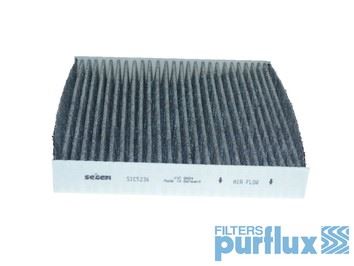 POLEN FİLTRESİ FIAT 500 07> PANDA 12> - PURFLUX - OEM 71775823