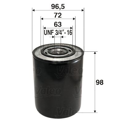 YAĞ FİLTRESİ RENAULT ESPACE III 2.2 TD 12V-LAGUNA I 2.2 D - VALEO - OEM 7700864823