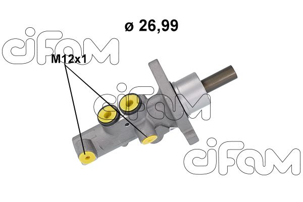 FREN ANA MERKEZ MULTİVANV(7HM-7HN-7HF-7EF-7EM-7EN)-2.0BİTDI-2.0BİTDI4MOTİON-2.0TDI-2.0TDI4MOTİON-TRA - CIFAM - OEM 7E0611019B