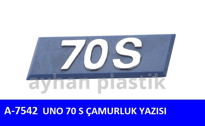 ARKA YAZI 70 S (UNO) - AYHAN - OEM 7704279