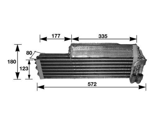 Verdampfer MB S-CL. (W126/S124)