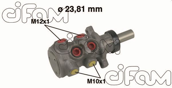 FREN ANA MERKEZ FORD FOCUS 98> 1.6-2.0 ZETEC-1.8 TDCİ (23.81mm) - CIFAM - OEM 98AB