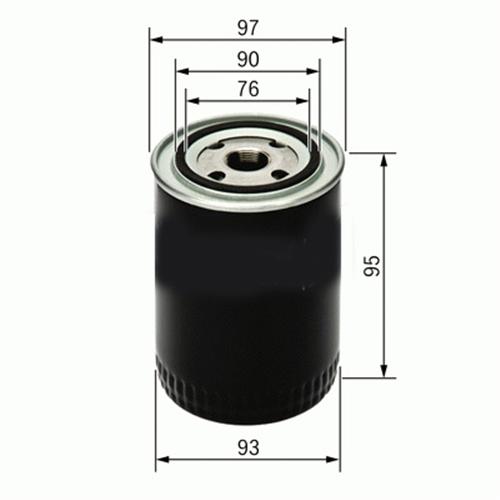 YAĞ FİLTRESİ FIESTA 1.8DI-FOCUS 1.8TDCI-1.8DI/TDDİ - FORD - OEM 4M5Q6714BA