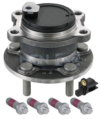 ARKA TEKER PORYASI RULMANLI FOCUS C-MAX 07>11 -FOCUS II 04>11 ABS Lİ (5 BİJON) SENSOR DAHIL - SNR - OEM 7M512C299AD