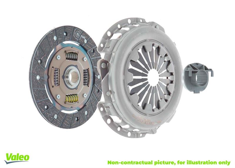 DEBRİYAJ SETİ (BASKI+DİSK+RULMAN) RENAULT MEGANE I - VALEO - OEM 7701477112
