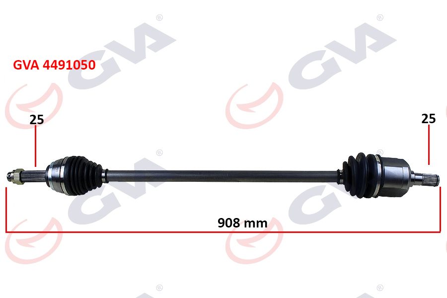 KOMPLE AKS SAĞ ACCENT ADMIRE 1.3-1.5D (03-06) ABS' - GVA - OEM 4950025210
