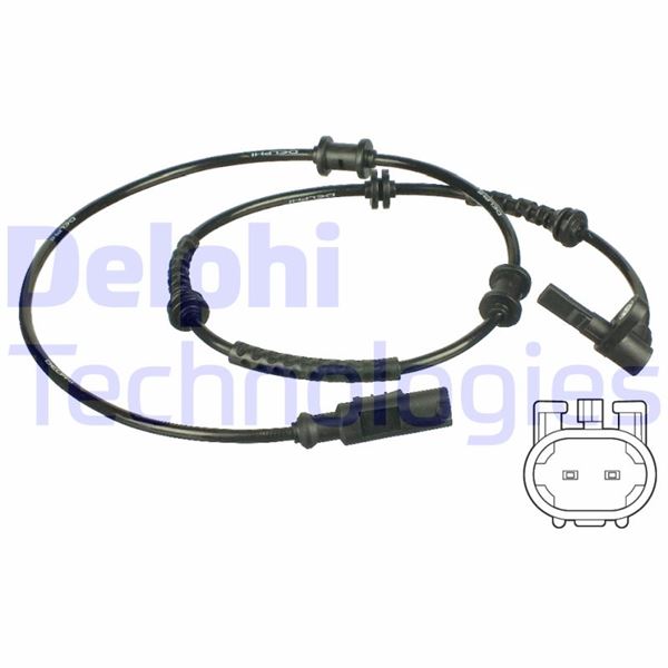 ABS HIZ SENSÖRÜ ÖN SAĞ-SOL FIAT PANDA 03>11 PANDA 11> - DELPHI - OEM 51718056