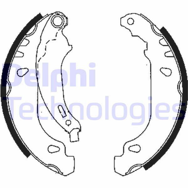 PABUCLU BALATA CLIO II SYMBOL LOGAN SANDERO STEPWAY - KALE BALATA - OEM 7701205758