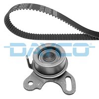 TRİGER KAYIŞ SETİ (EKSANTRİK SETİ) HYUNDAI EXCEL 1,5L 4G15 SOHC 89-94 / S-COUPE 1,5L G4DJ 90-96 / MITSUBISHI LANCER 1,5L 4G15 C62A 89-> (1 KAYIŞ + 1 RULMAN) (092x190) - DAYCO - OEM 2431224050