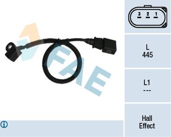 EKSANTRİK MİL SENSÖRÜ POLO-T5-GOLF4-CADDY 1.4-1.9-2.5TDI AMF-BNM-BKC-AXB - FAE - OEM 045957147A