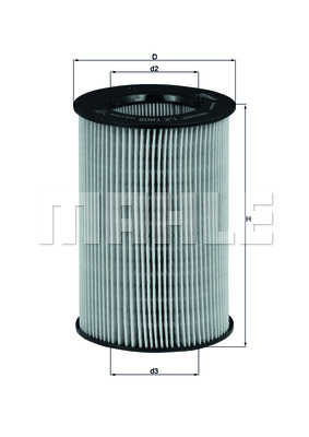 HAVA FILTRESI — MAHLE LX1805 - MAHLE