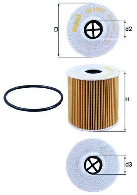 YAĞ FİLTRESİ ASTRA L-GRANDLAND-P206-P207-P307-P308-P508-P3008-PARTNER-C2-C3-C4-C5 1.4-1.6 VTI-THP BOXER JUMPER DUCATO 2.0-2.2 HDI TRANSIT-V348-V347 DEFENDER L316 DISCOVERY-FREELANDER JAGUAR XF - MAHLE - OEM 1109.CL