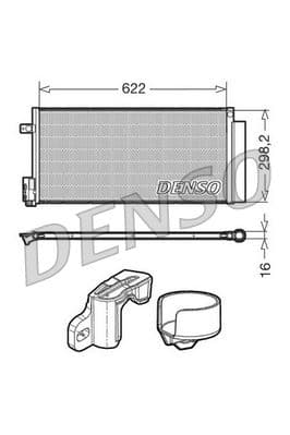 KLIMA RADYATORU OPEL CORSA D-COMBO 06> FIAT GRA...
