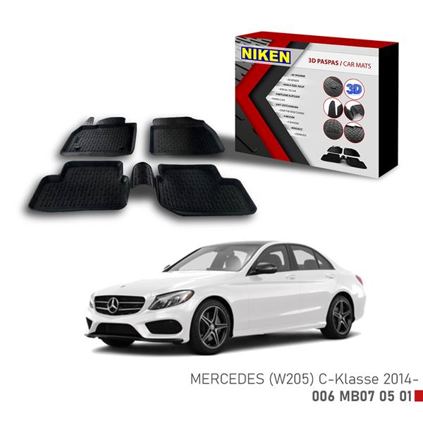 3D PASPAS MERCEDES (W 205) C-Klasse 2014- - NIKEN