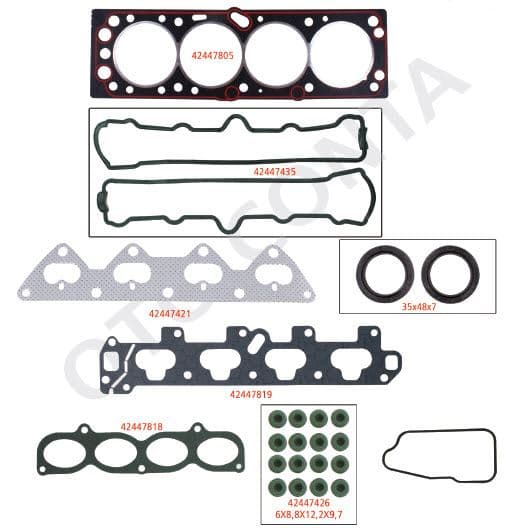 MOTOR TAKIM CONTA (KEÇESİZ) ASTRA F-CORSA B-TIGRA