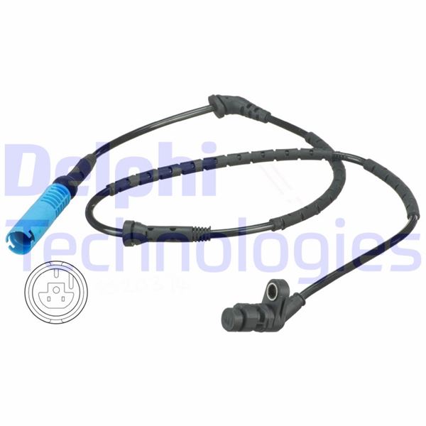 ABS SENSORU ON LAND ROVER RANGE ROVER III VOGUE L322 - DELPHI - OEM SSF000011