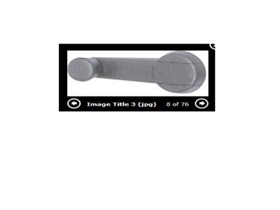 CAM ACMA KOLU (ZAMAK) R12 EM - KAYAPLASTIK - OEM 7704003710