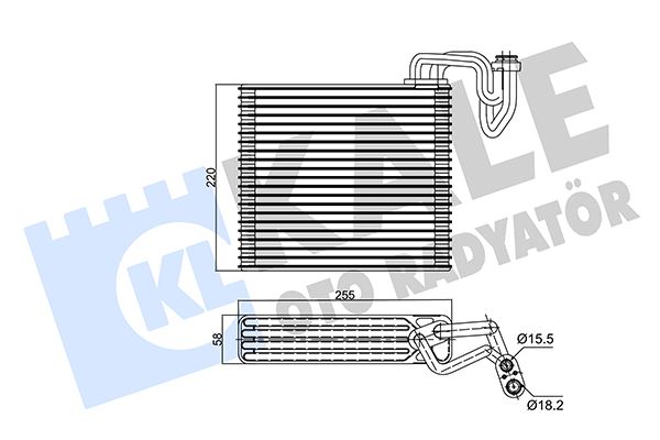EVAPORATOR CIVIC - KALE - OEM 80215S5DG01