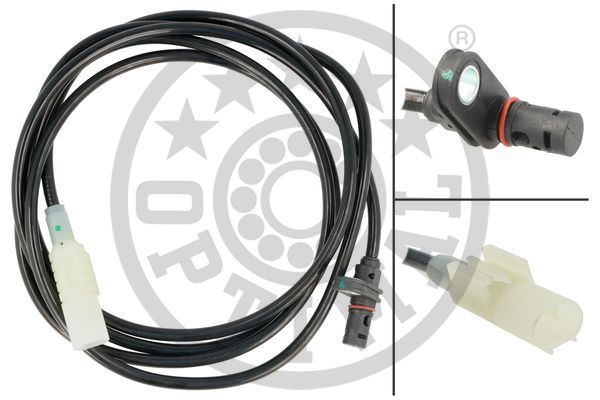 ABS SENSORU ARKA SAG MERCEDES SPRINTER B906 . VW CRAFTER 30-35-50 - OPTIMAL - OEM A9065400217