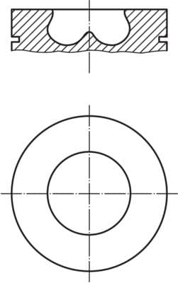 PİSTON COMPLETE (83.5)MM AUDI