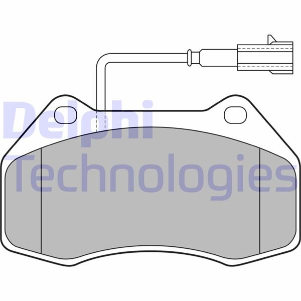 ÖN BALATA FİŞLİ GRANDE PUNTO 199 1.4 ABARTH 12/07=> FIAT 500 1.4 10=> ALFA MITO 1.4TJET 1.4T 08=> - DELPHI - OEM 71753265