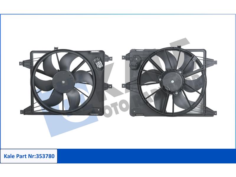 FAN MOTORU DAVLUMBAZLI LOGAN SANDERO 1.4 1.6 KLIMALI - KALE - OEM 6001546844