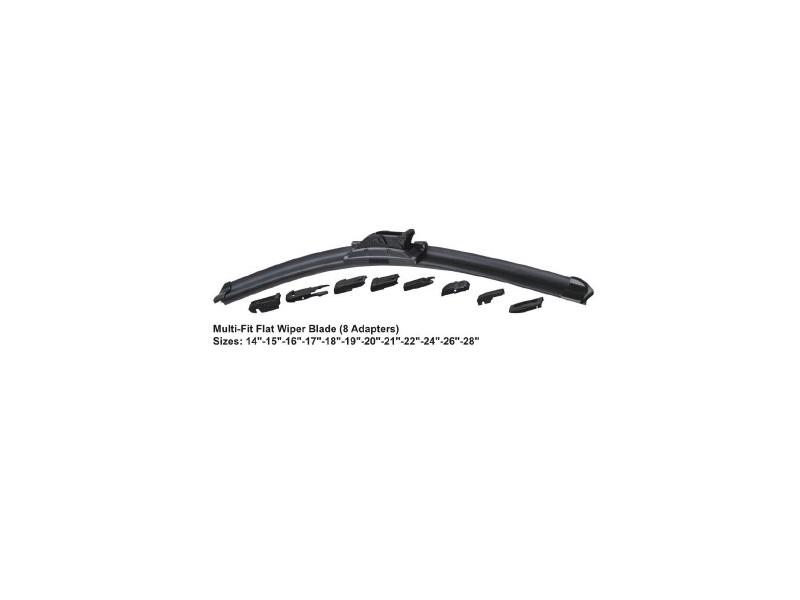 MUZ TIPI U KANCALI SILECEK SUPURGESI UNIVERSAL 8 ADAPTORLU 21 530mm - RBW